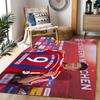 Football Player Celebration Floor Rug Office Rug Design for Balcony Bedrooms Outdoor Study room Anti-slip Rug Anime Office Decor Wedding Party Gift