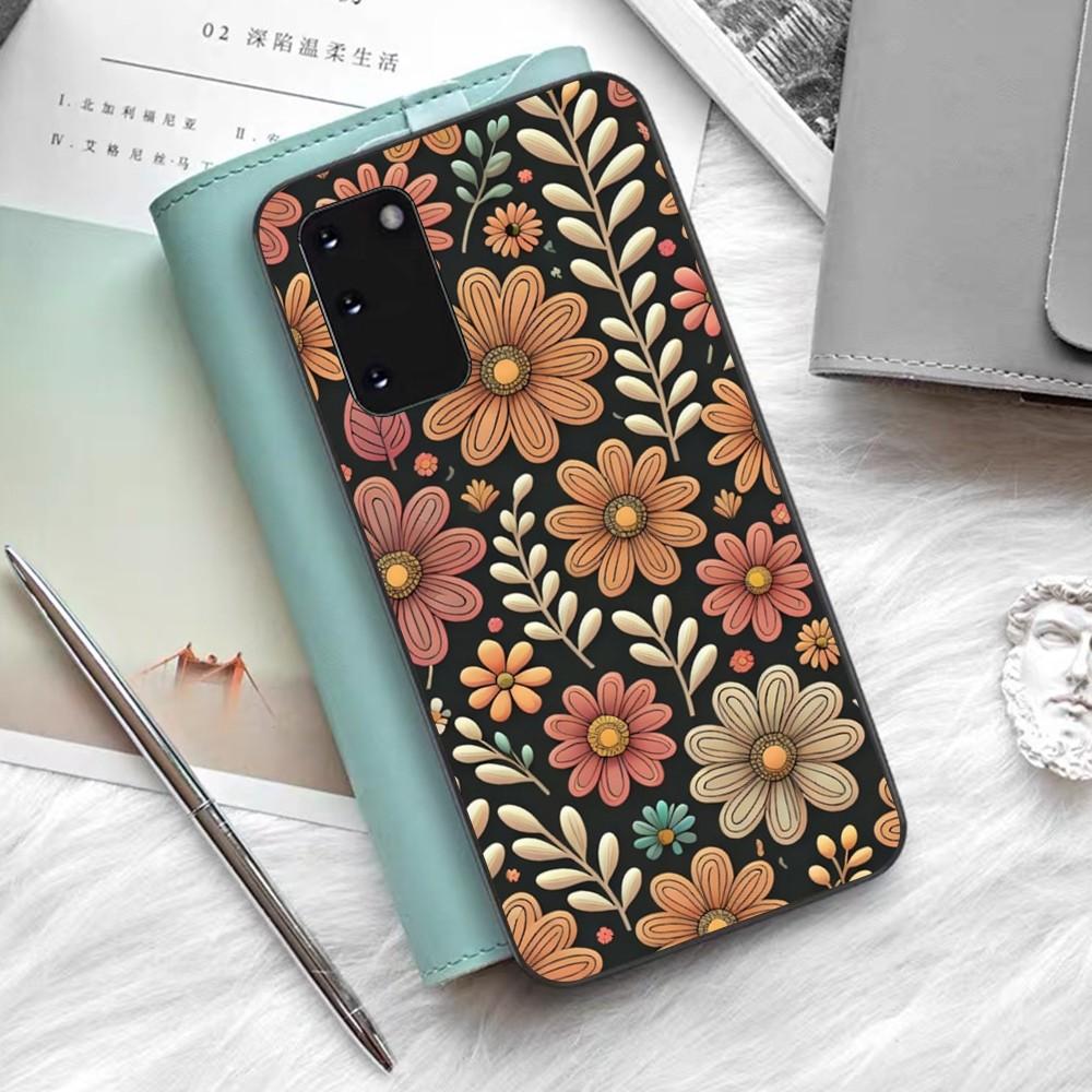 Чехол для телефона «Лепесток и лист» для Samsung S 9 10 20 21 22 23 30 23 24 Plus Lite Ultra FE S10lite Fundas