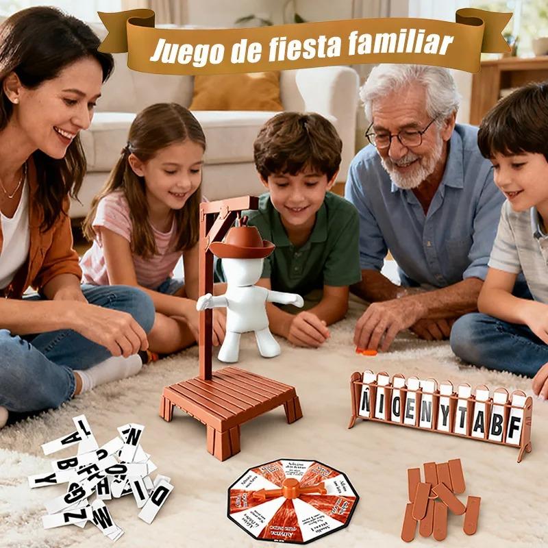 Magnetic Hangman Mystery Word Game Toys for Family Friend Party Parent-child Interaction Desktop Games Kids Educational Toy Gift