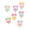 20 шт. новых кавайных мультяшных бабочек Junction Ice Cream смолы скрапбукинг Diy ювелирные изделия детский подарок шпильки аксессуары