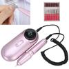 30000RPM Rechargeable Electric Nail Drill Machine Adjustable Nail Grinding MachinePink