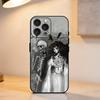 Скульптура Девушки в стиле G-Gothic Ретро Чехол для телефона для iPhone 17,16,15,14,13,12,11 Plus,Pro Max,XS,Мягкий силикон Черный чехол