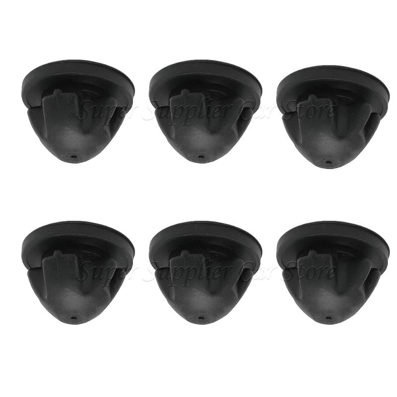 For A3 8P1 2.0 1968 Ccm 6Pcs Car Engine Cover Grommet Rubber Trim Engine Top Cover Trim Rubber Mount Grommet 03G103184C