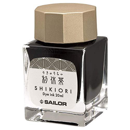 Перьевая ручка Sailor Перьевая ручка Чернила в бутылке Shikiori Izayoi no Yume Rikyu Tea 13-1008-214