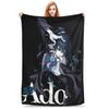 Ado WORLD TOUR 2025 Hibana Blankets  Warm Soft Novelty Plush Throw Blanket For Child Outdoor Flannel Bedspread Bed Cover