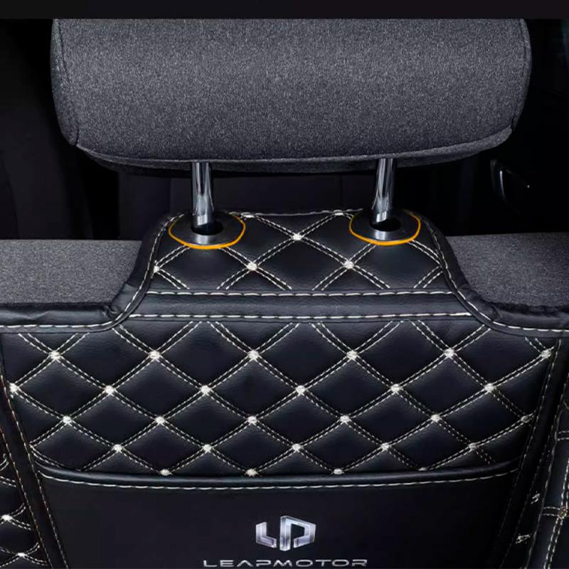 Для Leapmotor T03 2023 2024 2025 Водонепроницаемый поддон в багажник Автомобильные аксессуары Коврик для пола багажника Противоскользящий коврик для багажника Органайзер для хранения