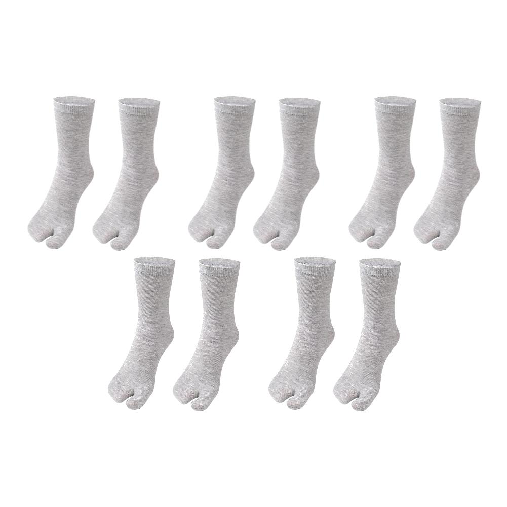 1-5 шт. женские/мужские унисекс сандалии шлепанцы с разрезом два носка японские кимоно носки с двумя пальцами дезодорирующие дышащие длинные носки