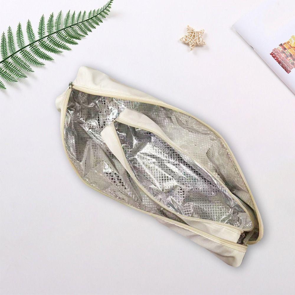 Heat Resistant Straightener Storage Pouch Dustproof Cosmetics Bag Travel Use
