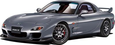 Fujimi Model Серия Inch Up 89 FD3S Spirit R 1/24 Нет. RX-7 ID-89