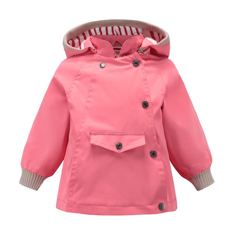 Meanbear Spring and Autumn Boys' and Girls' Long Sleeved Outdoor Wind and Rain Proof Hooded Submachine Jacket