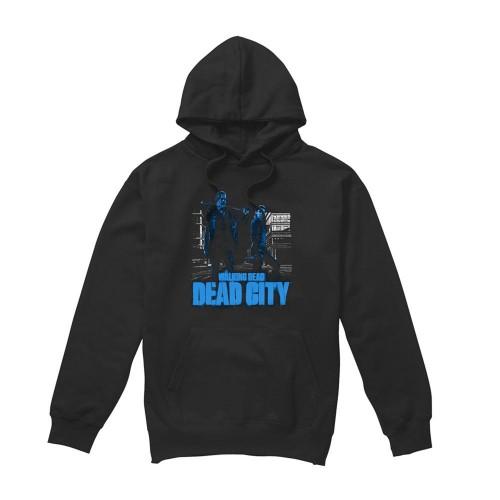 The Walking Dead Unisex Adult Dead City Negan & Maggie Monotone Hoodie