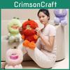 Soft Monster Plush Peach Fruit Toy With Pp Cotton For Bedroom Decor And Gifts