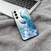 Colorful peacock Black Soft Silicone Phone Case for Samsung Galaxy A73, A71, A72, A70, A53, A52, A51