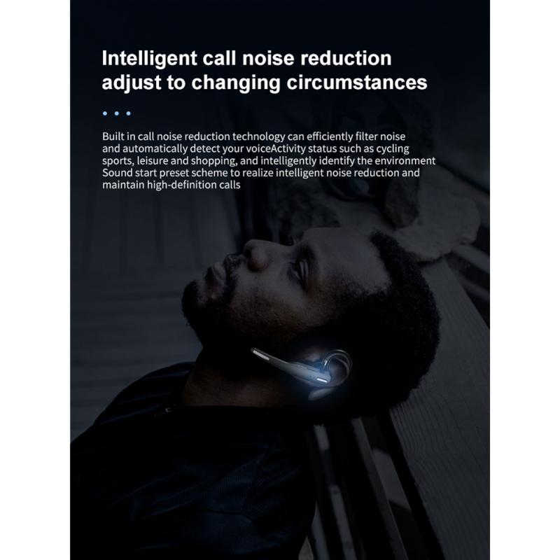 Yyk-525 Подвесное ухо Bluetooth-совместимая гарнитура с шумоподавлением во время вождения с одним ухом