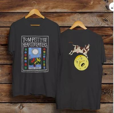 Винтажная футболка Tom Petty And The Heartbreakers Strange Behavior Tour 1989 года Унисекс