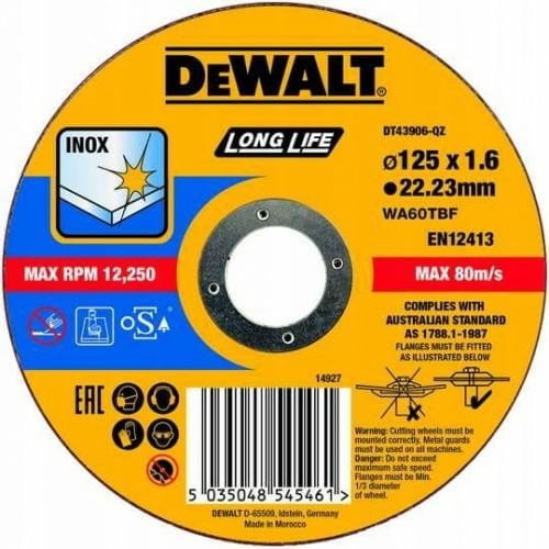 Dewalt Metal Disc