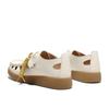 Senda Cheese Cocoa Women's 2025 Spring New Hollow Leisure Kangaroo Shoes 4SR21AM5