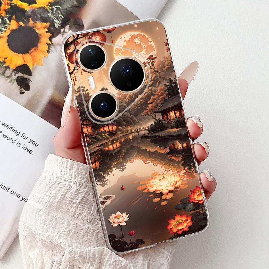 Чехол для Huawei P80 Pro Plus LMR-AL10 Милый Модный Расписной Чехол Мягкий Тонкий Чехол для Телефона Для Huawei Pura 80 Ultra Pura80 Pro+ Чехол