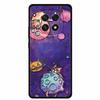 For Oppo A5 5G Phone Case 3D Relief Emboss Flowers Back Cover Black TPU Silicone Soft Case For Oppo A 5 PKQ110 Cases 6.7" Fundas