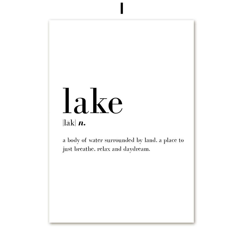 Гора, океан, водопад, девушка, ромашка, цитата, настенная живопись на холсте, постеры на скандинавскую тему и принты, настенные панно для декора гостиной