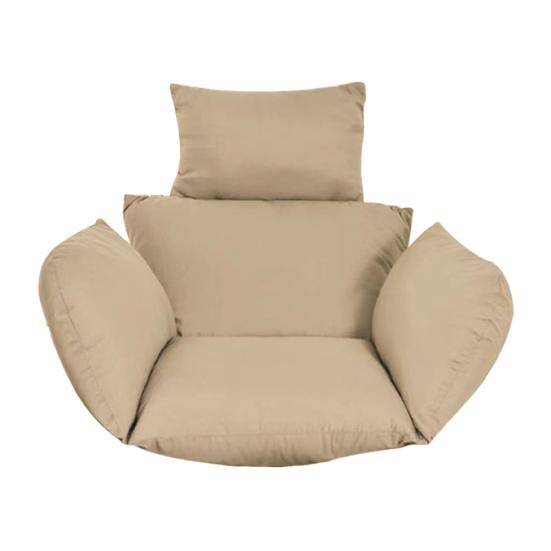 Подушка для кресла-качалки с подголовником, моющаяся, подвесная корзина, замена подушки для сиденья для патио, садового кресла-качалки