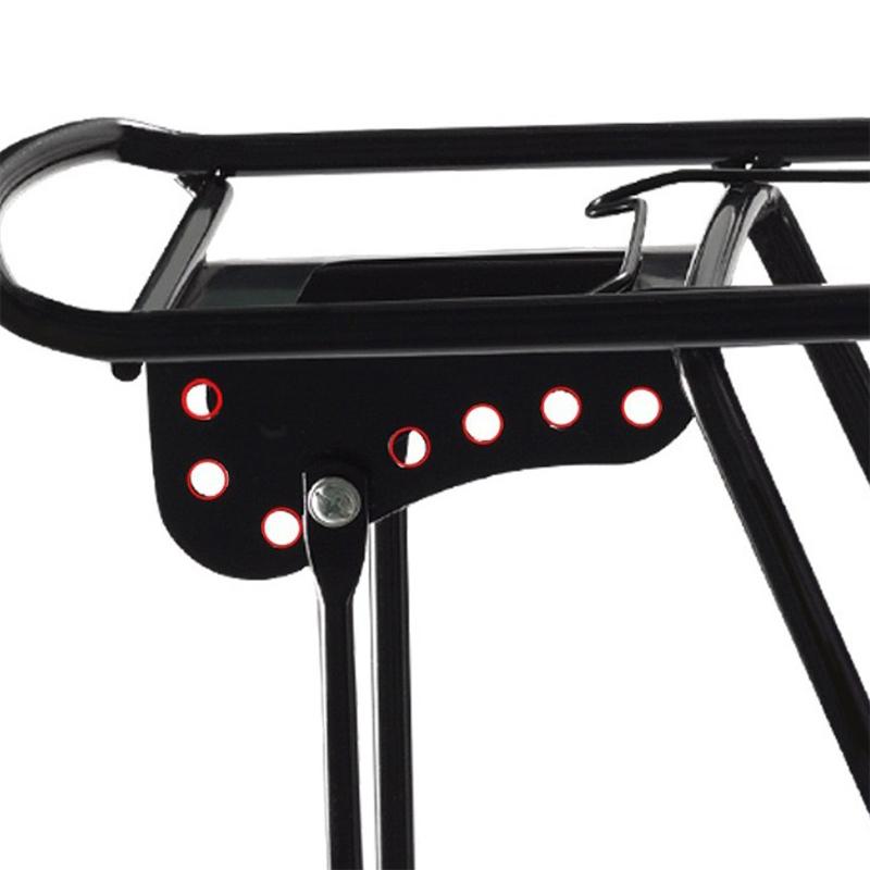 1 Set Portable 250kg Load Capacity Shelf Back Seat Bicycle Rear Luggage Cargo Rack Sturdy Carrier Mountain Bike Bicycle Carrier