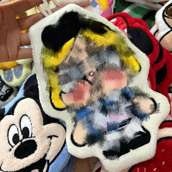 Милое Мультяшное Полотенце для Рук из Кораллового Флиса Monchhichi - Мягкое, Впитывающее и Не Оставляет Волокен, Маленькая Кукла KT Плачущая