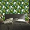 Wallpaper Leaves of exotic plants for living room and bedroom 50x1000
