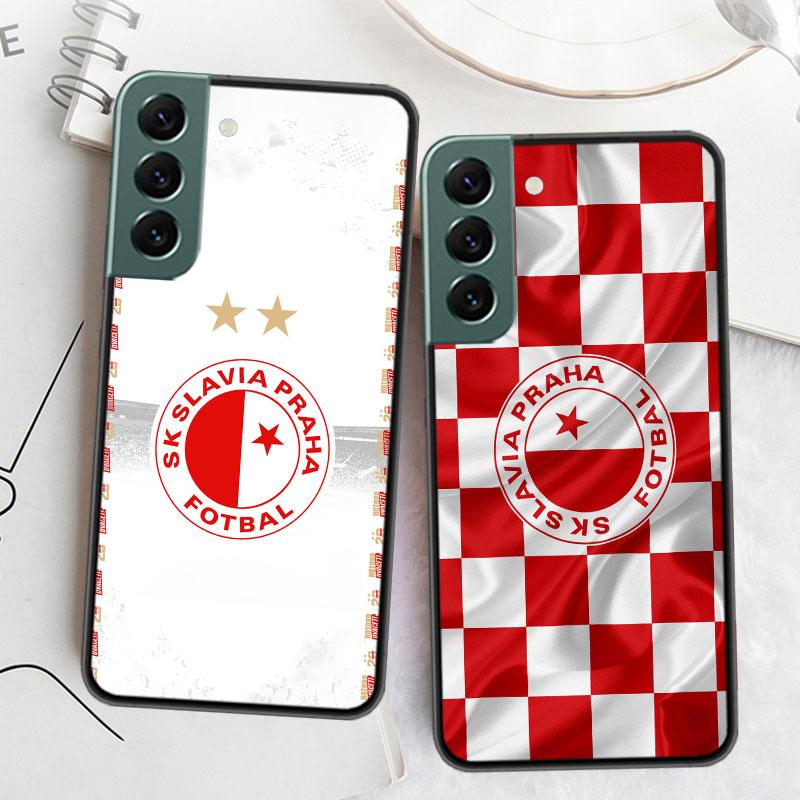 Sk Slavia Praha Czech Republic Phone Case For Samsung A16 A26 A36 A56 Galaxy A02S A12 A52S A13 A23 A33 A53 A54 A34 A24 A14 A22 A