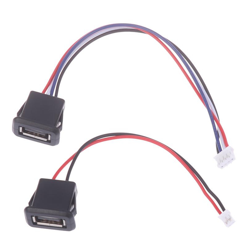 Usb 2.0 Female Power Jack Usb2.0 Charging Port Connector With Cable Usb Charger Socket With Ph2.0