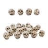 20PCS Lightweight Halloween Skull Figurine Resin Miniature Dragon Skull Figurine  Home Decoration