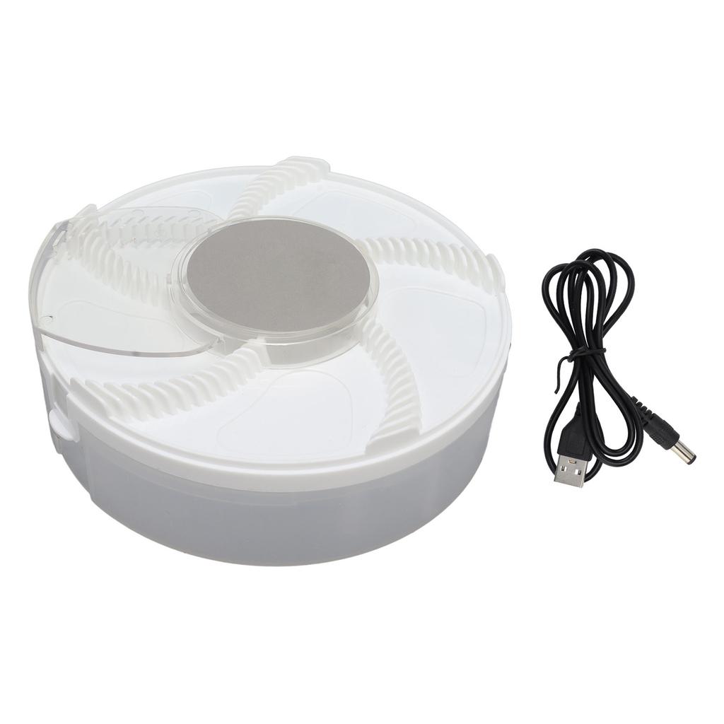 Electric Fly Trap Automatic USB Charging Quiet Detachable Washable Electric Flytrap Flycatcher for