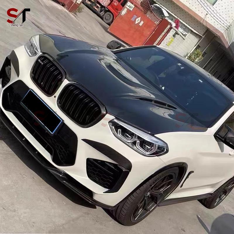 HM Style Carbon Fiber Hood Engine Cover for 2019-2023 BMW X5 G05/X6 G06