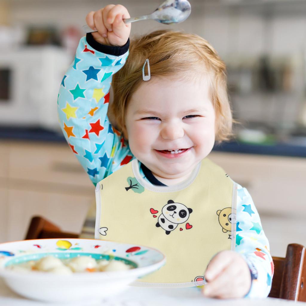 10/20Pcs Baby Bib Saliva Dripping Bibs Drool Bib Cartoon Cute Newborn Feeding Soft Edible Aprons Baby Burp Scarf Baby Supplies