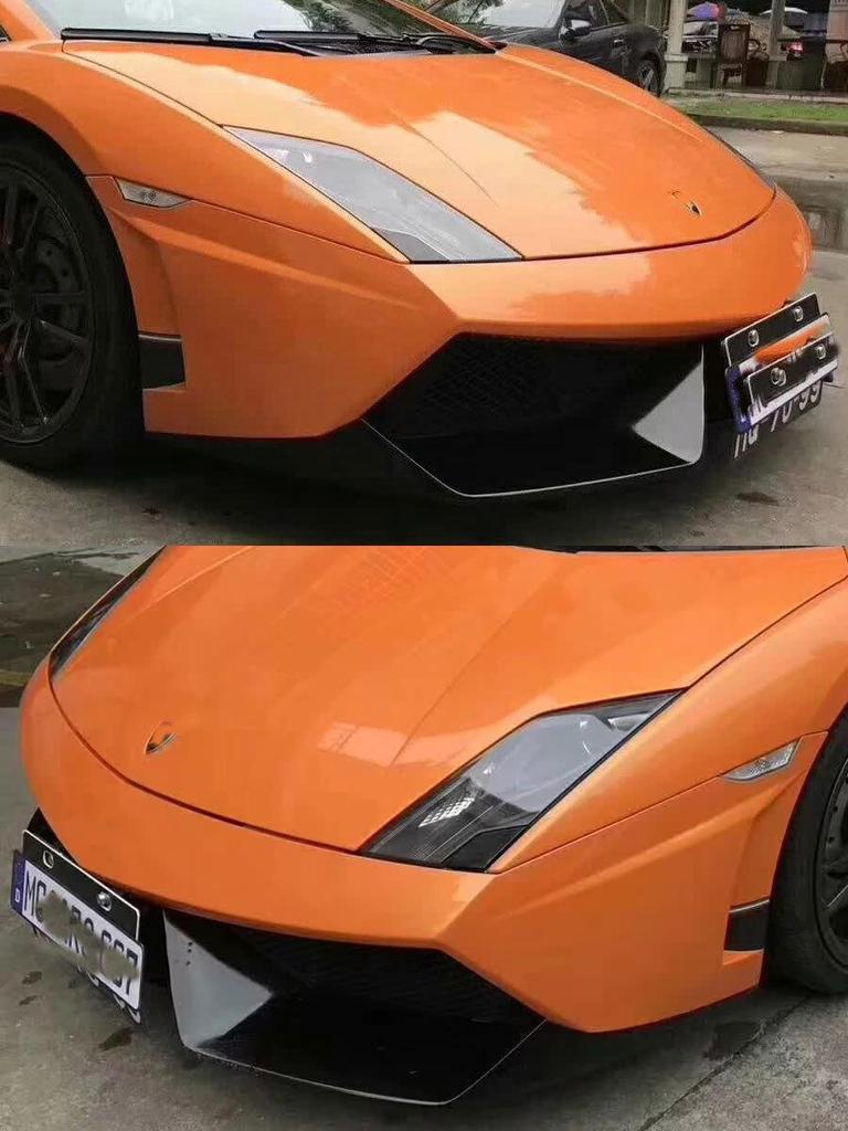 Lamborghini Gallardo LP550/LP560/LP570 DMC Style Carbon Fiber Front Bumper