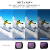 NEEWER ND Filter Set and with 2X Macro and Blue Anamorphic and Screen Compatible with DJI Osmo Pocket 3 Creator Combo Accessories (3 Filters) ND8,