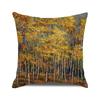 Офисный диван Подушка для автомобиля Наволочка Роскошный домашний декор Наволочка Осенний лес Листья Узор