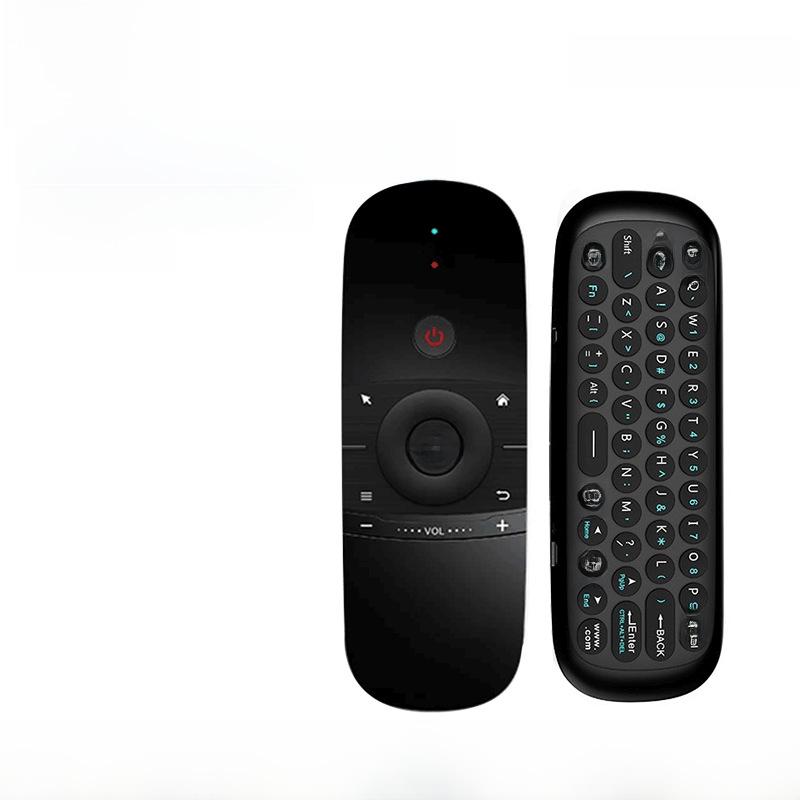 W1 Voice Remote Control and Mini Keyboard with Air Mouse Functionality