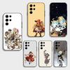 Чехол для телефона Atelier Of Witch Hat для Samsung S26, S25, S24, S23, S22, S21, S20, Ultra, Plus, FE Черный Мягкий Чехол