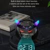 Bluetooth-динамик со светодиодным цифровым будильником, музыкальный плеер, беспроводные часы в форме шара, динамик, мини-динамик, будильник