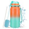BottHealth 700ml Stainless Steel Water Bottle with Straw, One-Touch Operation, SUS316 Vacuum Insulated, Leak-Proof, Perfect for Mountain Climbing,
