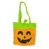 Halloween Pumpkin Tote Bag In Printed Cotton 25 X 25 Cm