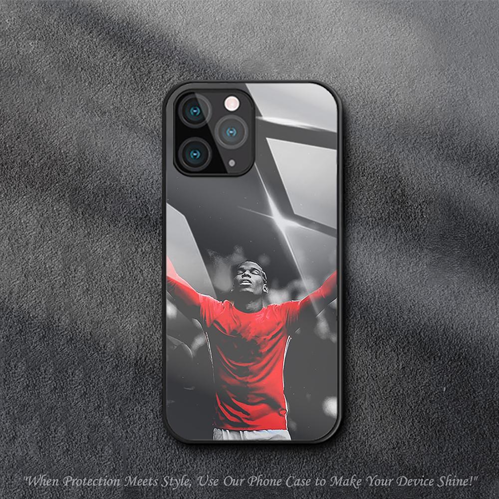 Paul Pogba 6 Soccer Case For iPhone Samsung Galaxy Redmi Note S 17 16 15 14 13 20 24 25 54 Pro Max Ultra Fe Air Tempered Glass Cover