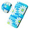 Blue Daisy Luxury Painted Leather Case Wallet Book Style Cover for Oppo A72/A52/A92 4G,A36 4G,Reno 8/9,Realme 8/9/10/11/12...