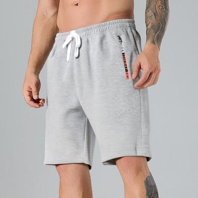 Летние мужские спортивные шорты Крутая спортивная одежда Шорты для бега Повседневный низ Тренировки в зале Фитнес Бег трусцой Короткие шорты Мужские Черные Серые