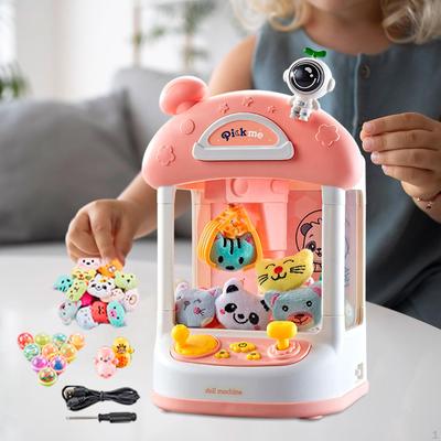 Игровой автомат "Коготь" Продажа игрушек Захватывающий в помещении для 3 4 5 6 7 8 лет с музыкой и светом Конфеты