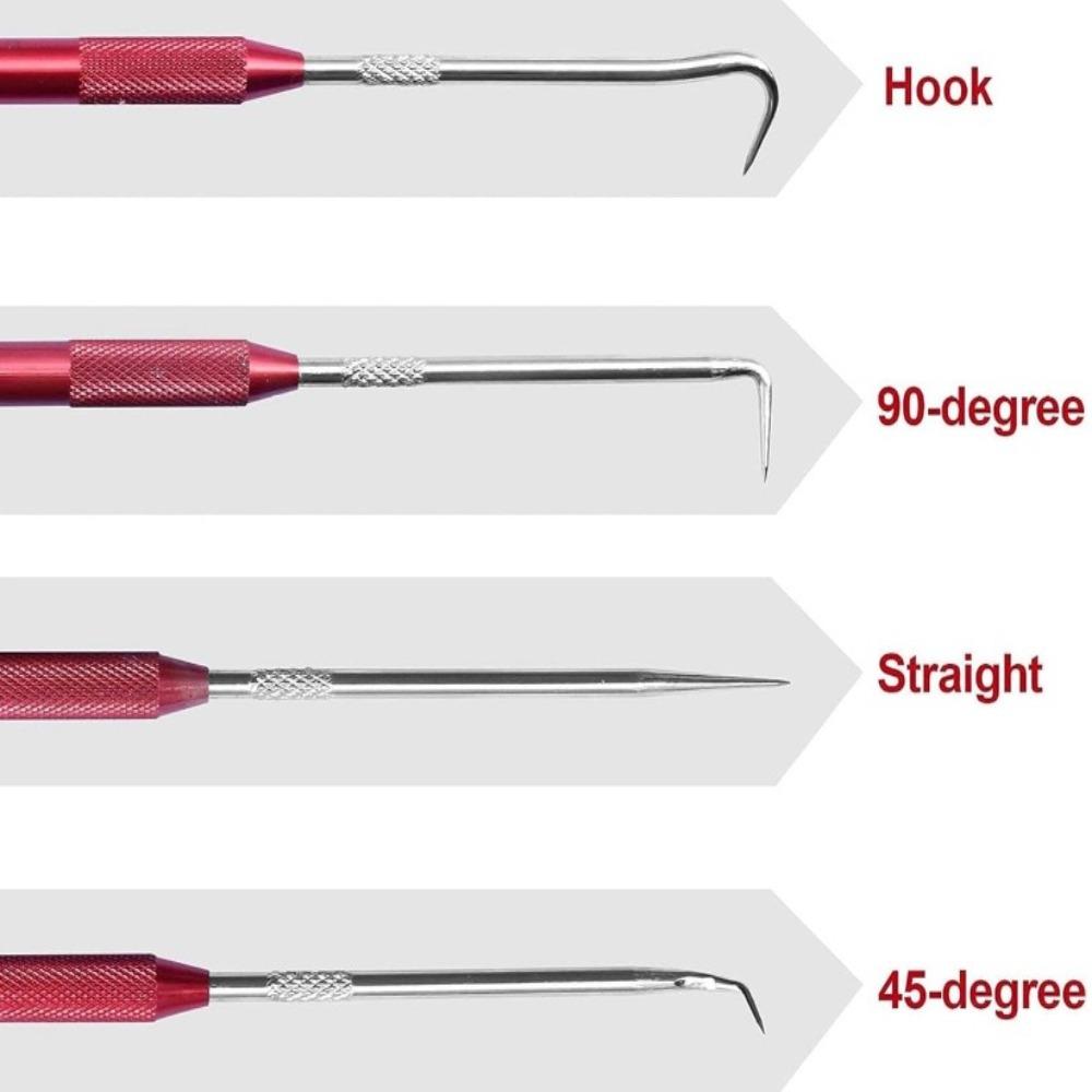 2PCS Repair Tool Comb Lock Picks Mini Seal Gasket Puller O Ring Pick Hooks Remover  Car Auto