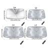 Car Windshield Sun Shade UV Rays and Heat Sun Visor Protector Foldable Reflector Windshields Umbrella