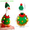 7in Christmas Desk Goose Outfits Cute Mini Desk Goose Clothes Accesssories