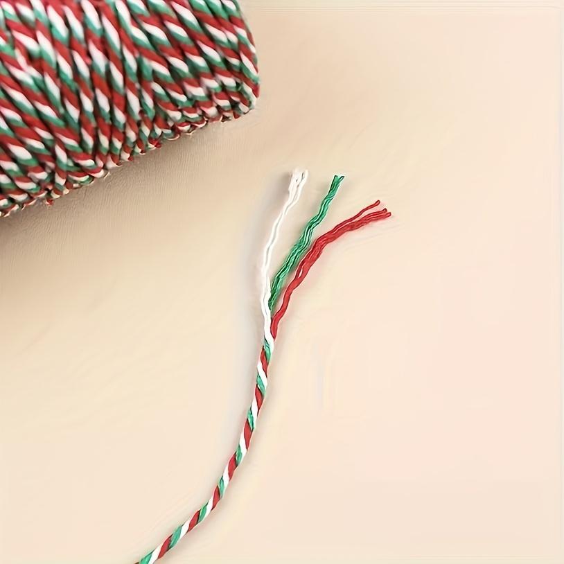 1Roll 100m Festive Holiday Gift Wrapping, DIY Crafts, Bottle & Bookmarks - Durable Decorative Craft Ribbon,Christmas Tree Ribbon